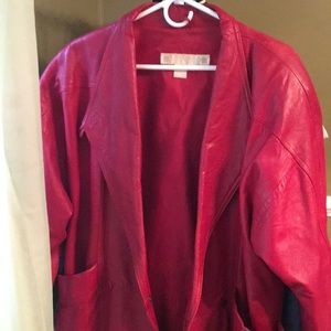 VINTAGE ⚡️100% Leather Architect Jacket